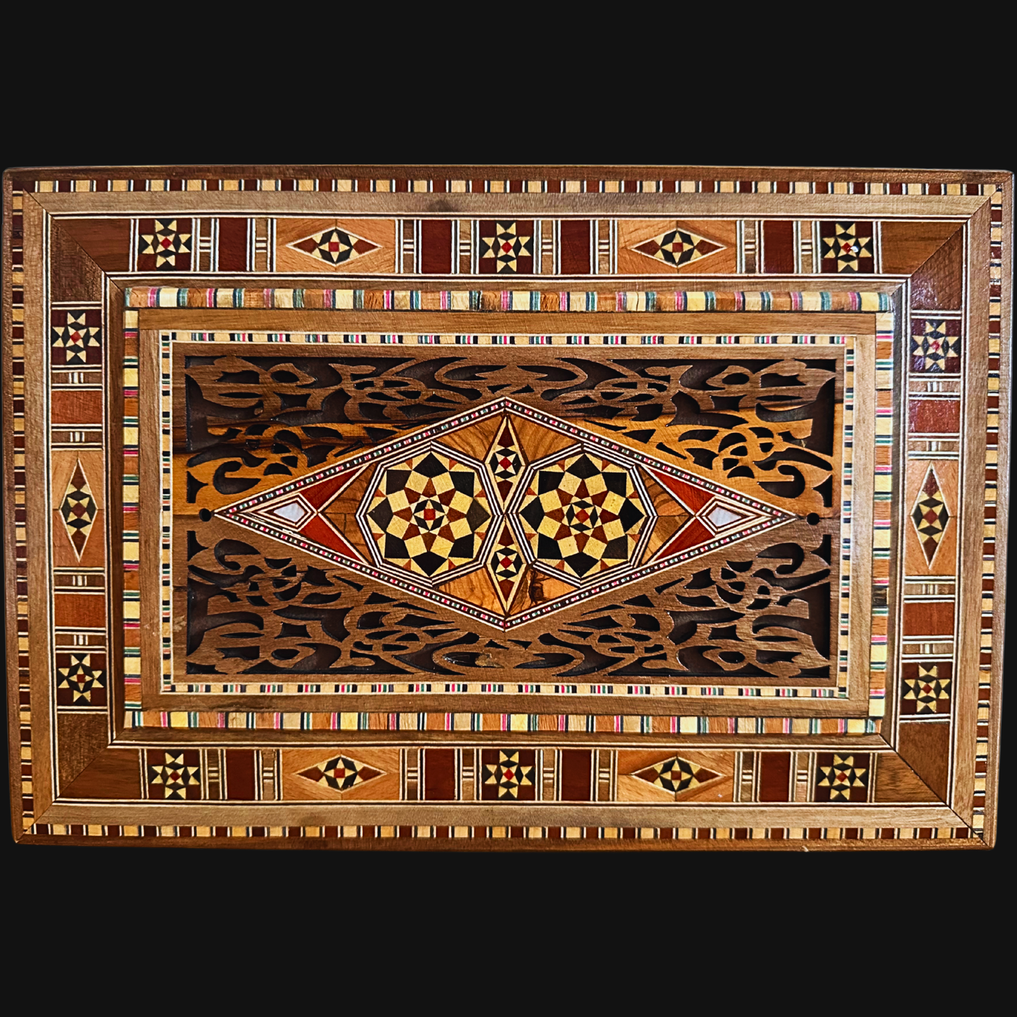 Caja Damasquina de Joyas y Recuerdos – Elegancia Artesanal