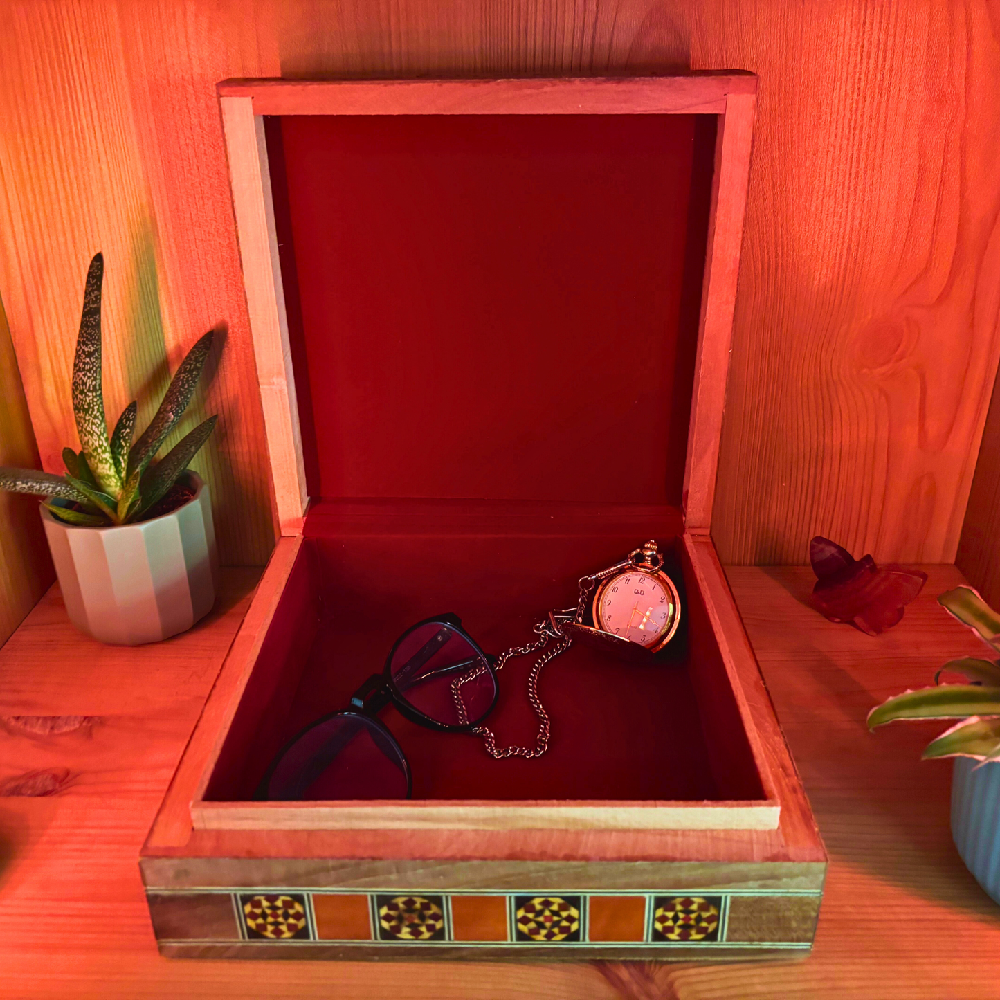 Caixa Damasquina – Feita à Mão para Joias e Recordações