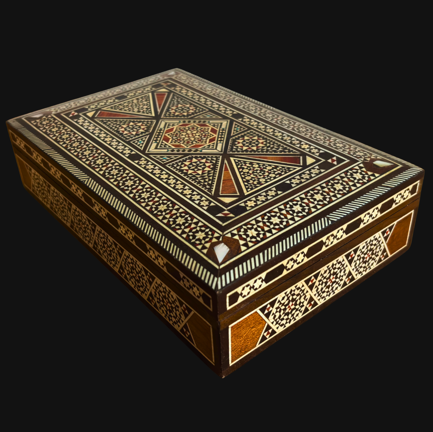 Caixa Damasquina Vintage 1970 – Arte em Madrepérola